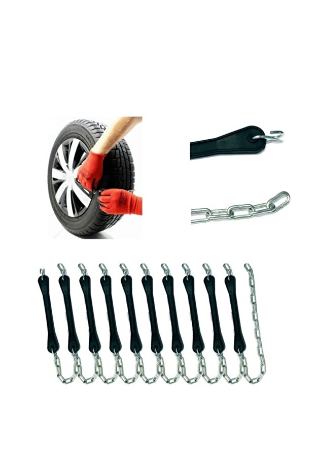 Pratik Kar Zinciri 10 Adet 215 65 R16 - 1