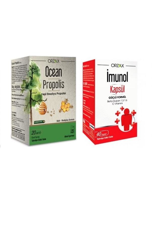 Ocean Propolis 20 ml + Imunol Bitkisel 40 Kapsül - 1