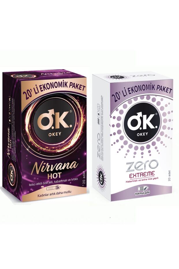 Nirvana Hot 20'li Ve Zero Extreme 20'li Set - 1