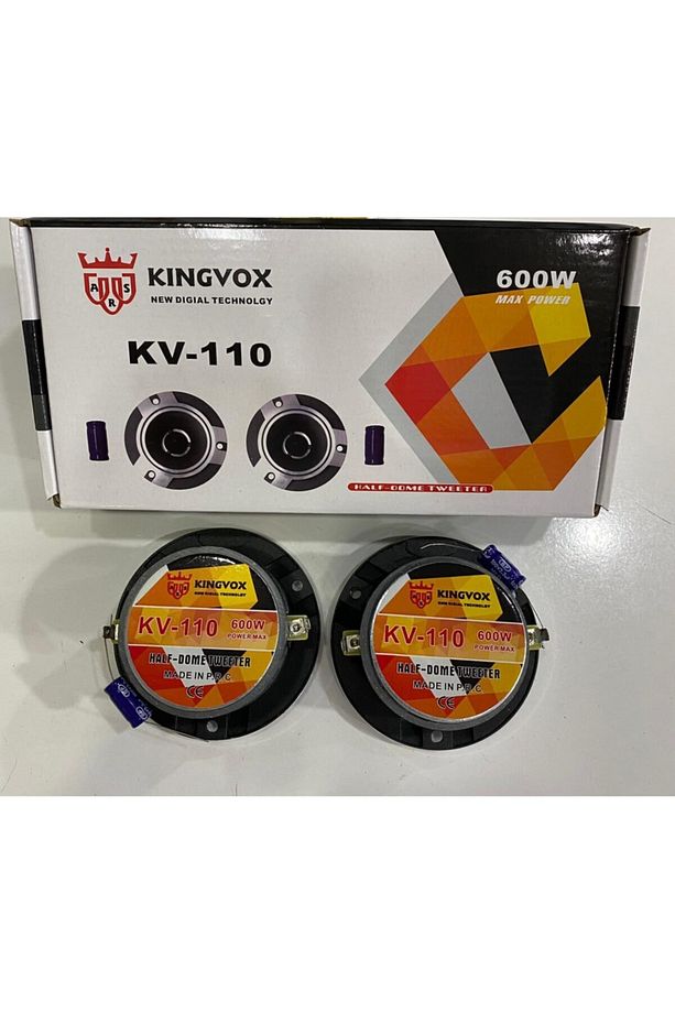 Kıngvox Tweeter 8.5 Caplı 600wat Iki Adet - 2