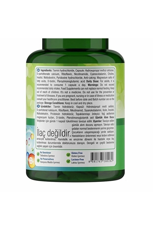 Vitamin B Complex 60 Kapsül - 5