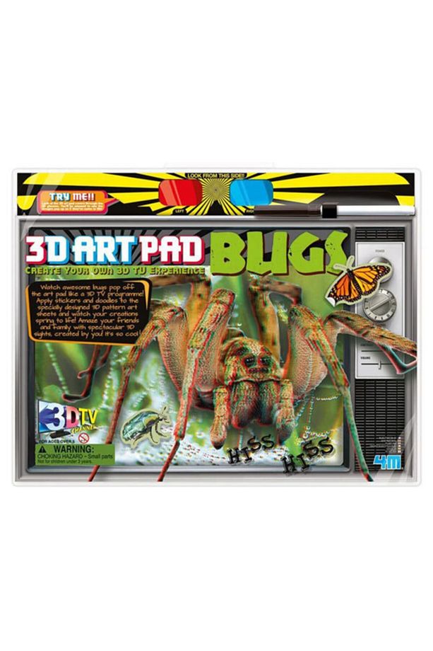 3d Art Pad - Böcekler 3701 - 1