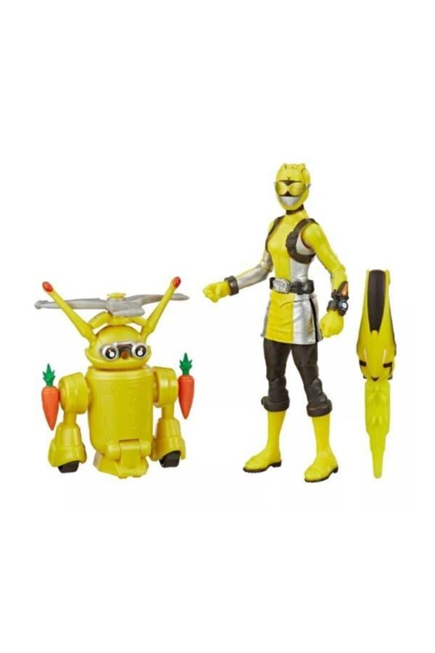 Sarı Power Rangers Beast Morphers Ranger Oyuncak - 1
