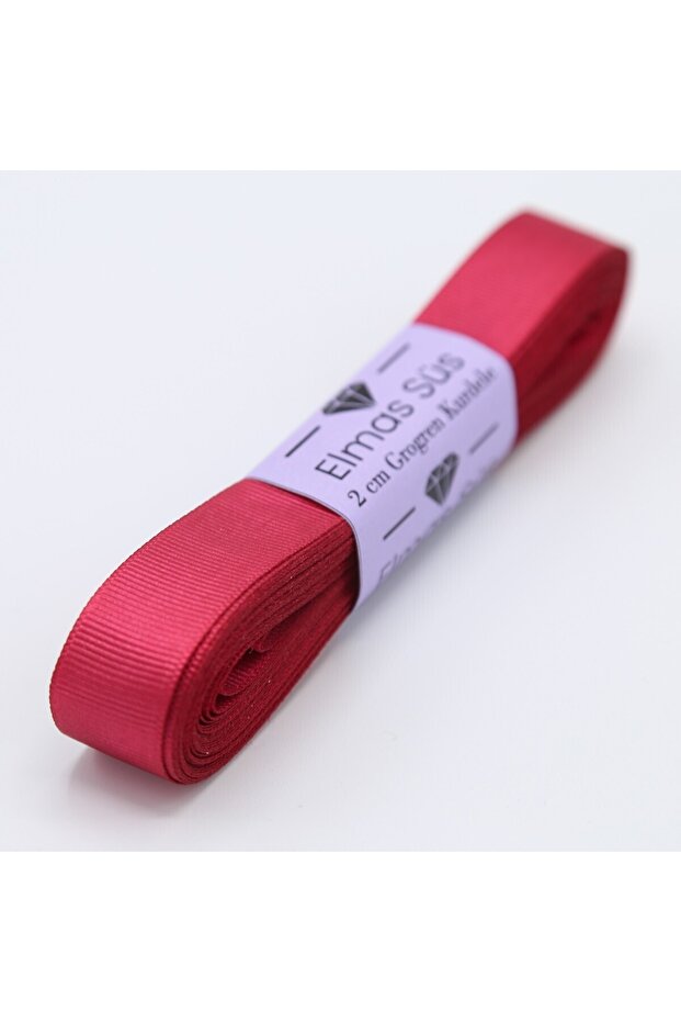 شريط فوشيا Grosgrain 2 سم 10 م