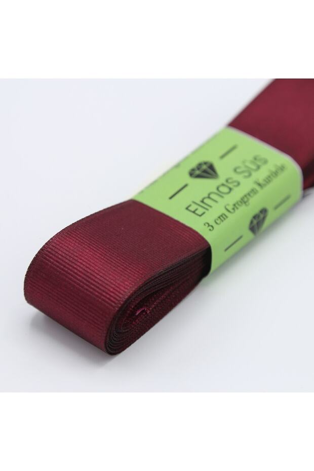 شريط البرقوق grosgrain 3 سم 10 م
