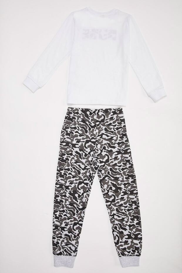 طقم بيجامة للأولاد - مطبوع - 2