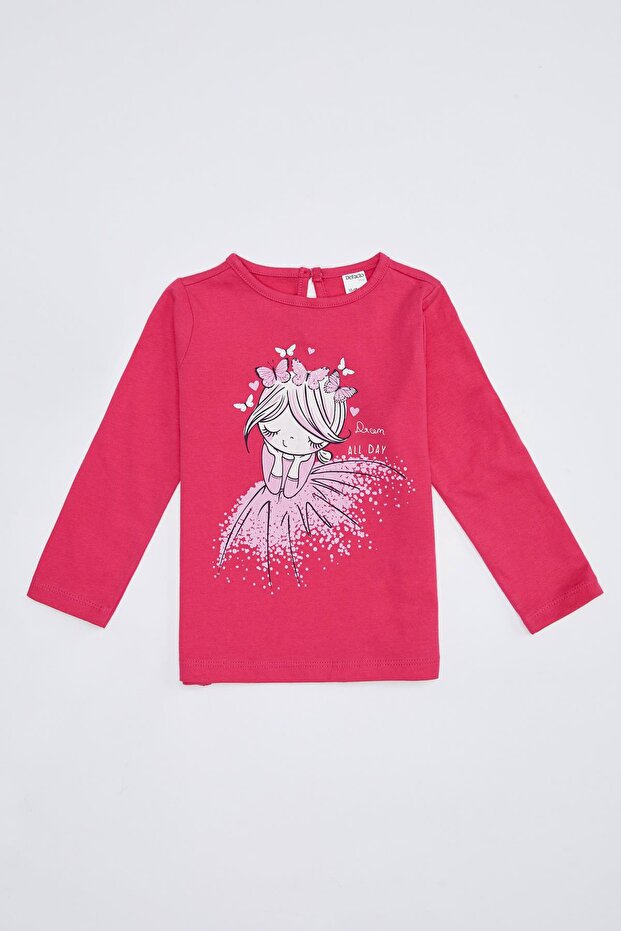 Baby Girl Printed Long Sleeve T-Shirt