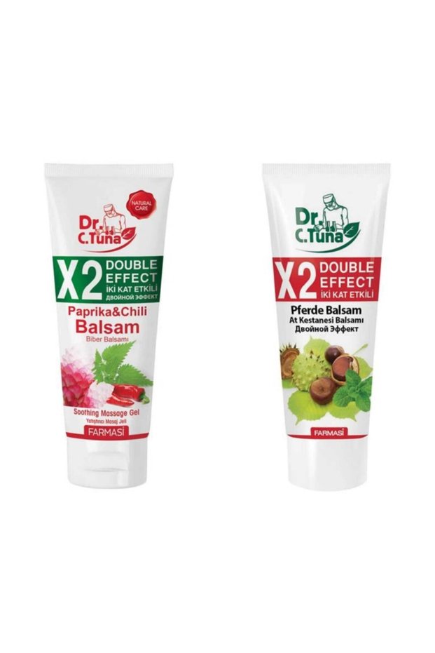 Dr. Tuna 250ml Pepper Massage Gel + Horse Chestnut Massage Gel