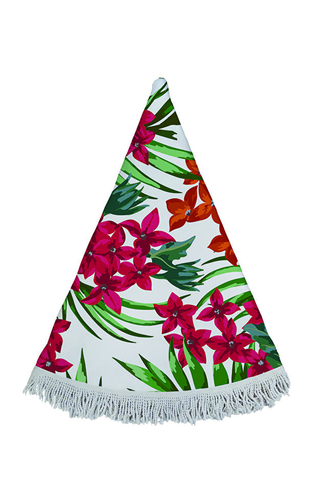 Στρογγυλή πετσέτα παραλίας - 3