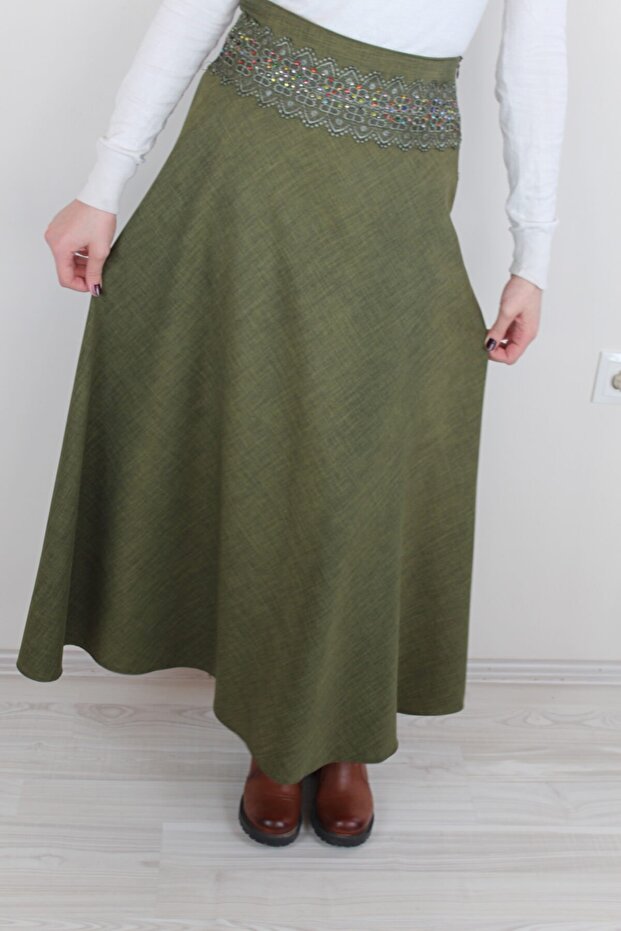 Women's Green Skirt
