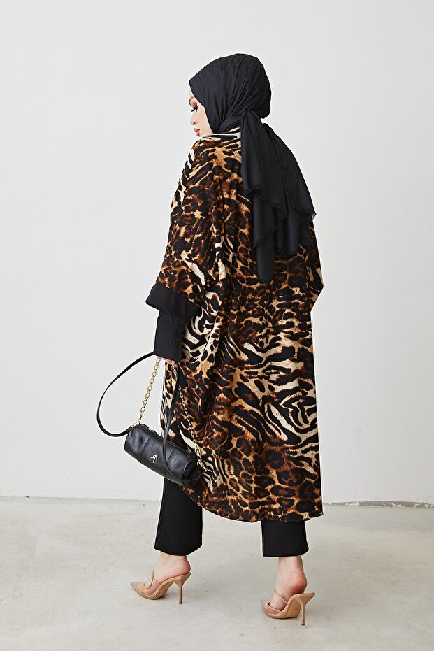 كيمونو نسائي بنقشة الفهد - 7