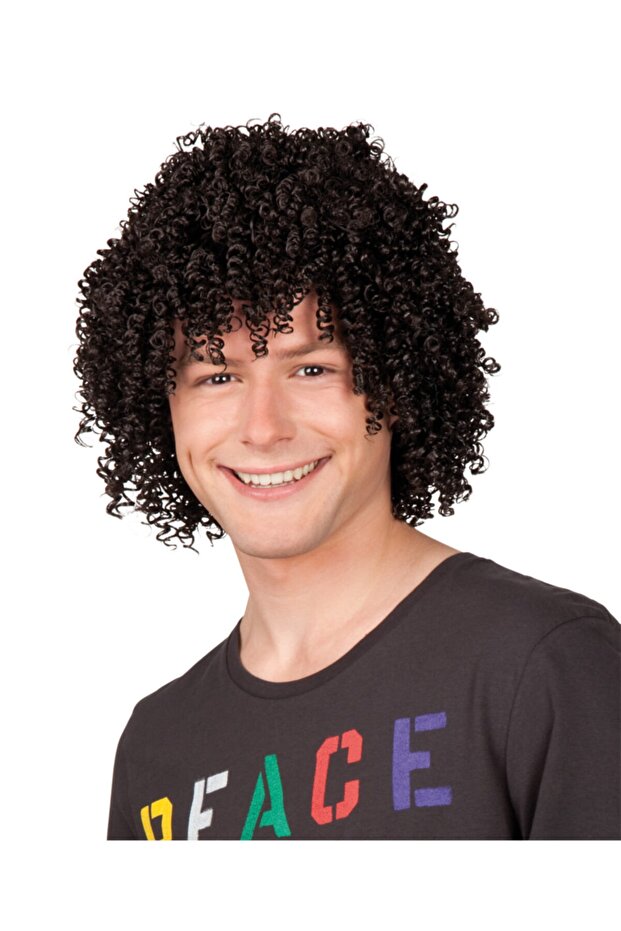 Rasta Siyah Erkek Peruk - 1