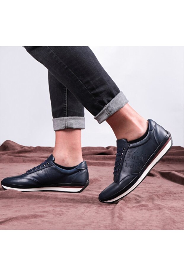 Fagola valódi bőr férfi napi cipők, alkalmi cipők, 100% bőrből készült cipők, 4 évszak - 6