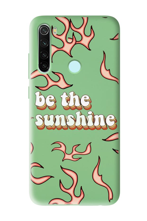 Xiaomi Redmi Note 8 Compatible Be the Sunshine Designed Green Launch Phone Case
