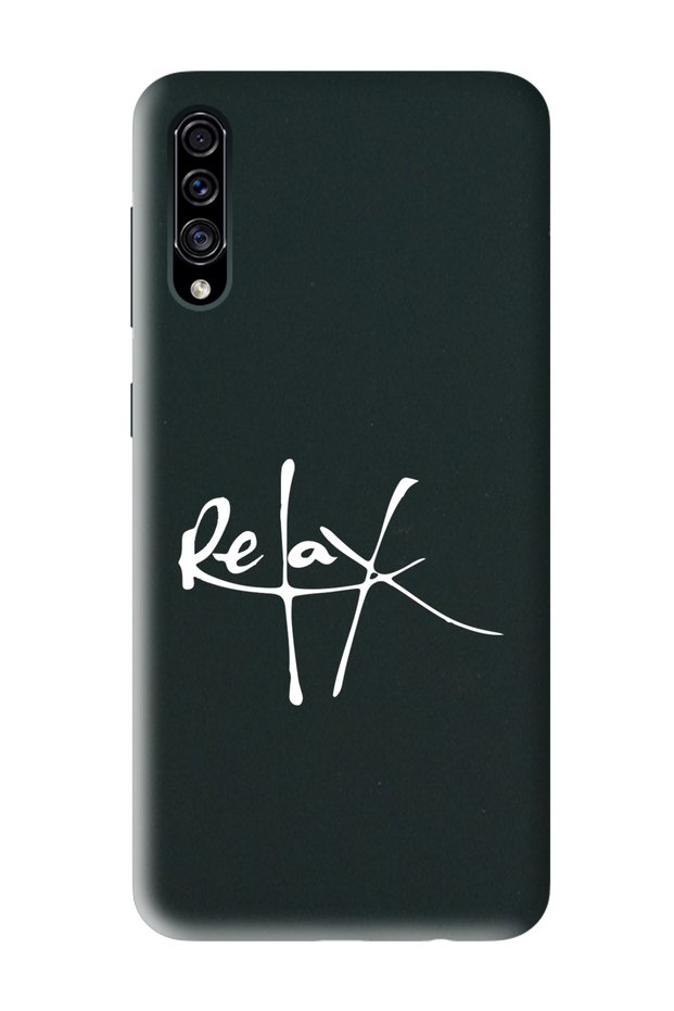 Relax Design Black Launch Phone Case for Samsung A30S - A50 Compatible
