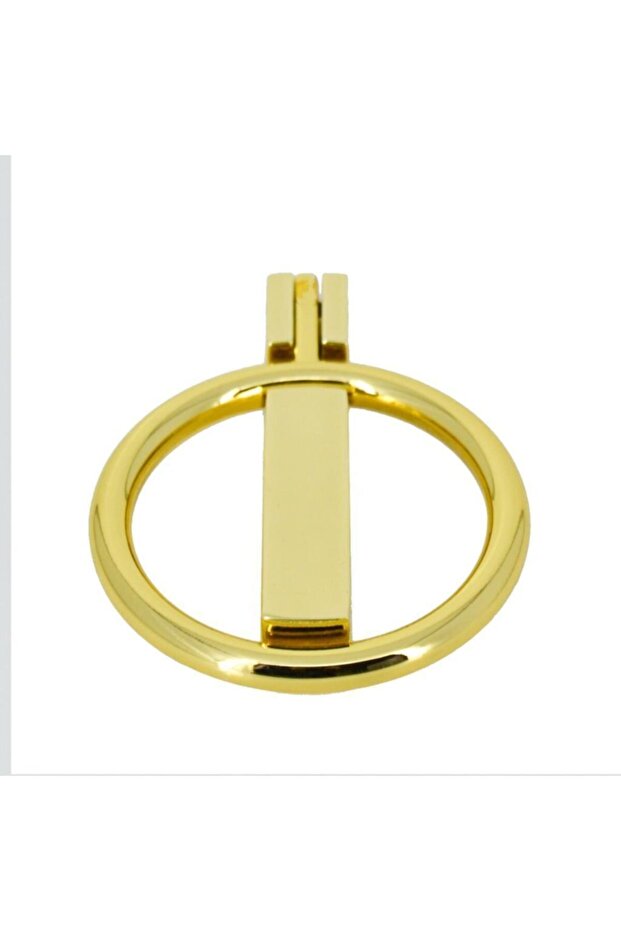 901 Kulp, Altın, 32 mm - 2