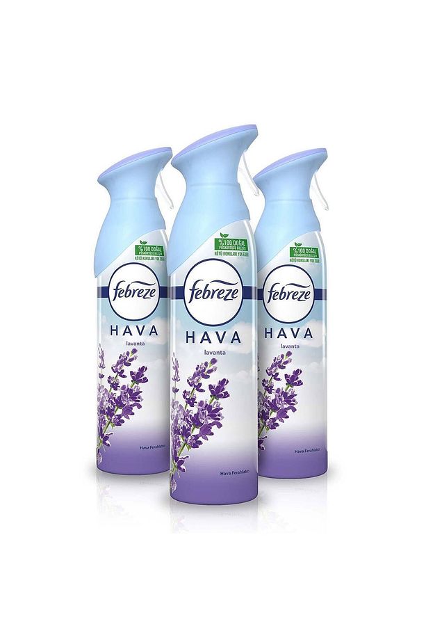 Hava Ferahlatıcı Sprey Oda Kokusu Lavanta Konforu 185 ml X 3 Adet - 2