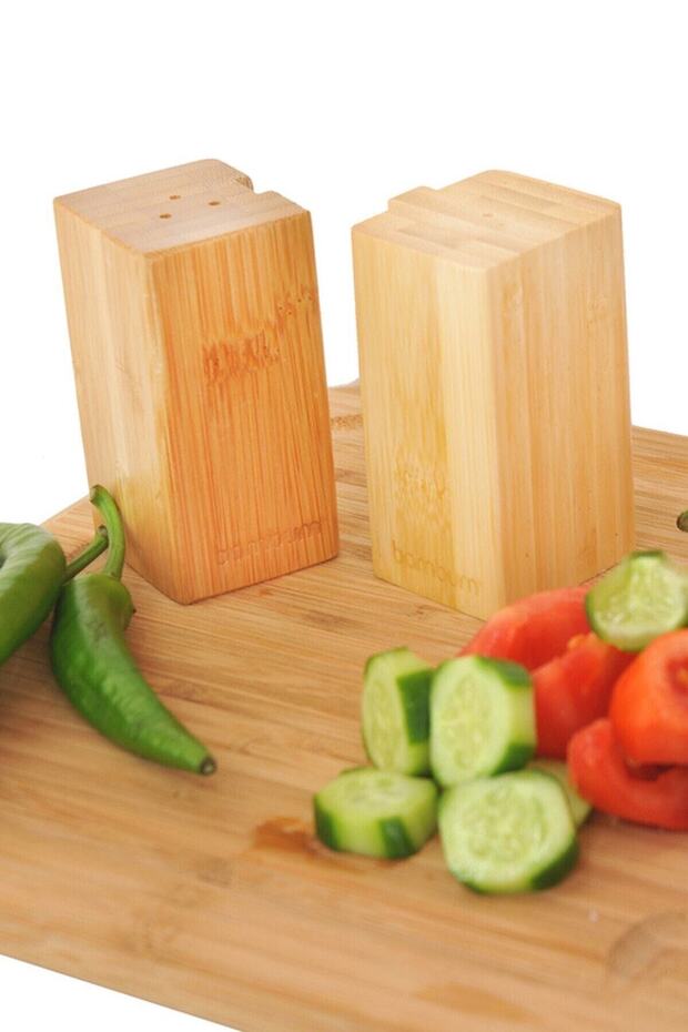 Pozole Salt and Pepper Shakers Wooden Bbpz01