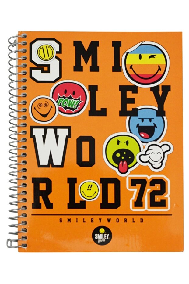 Smiley Spiralli Defter A6 80-1 - 1