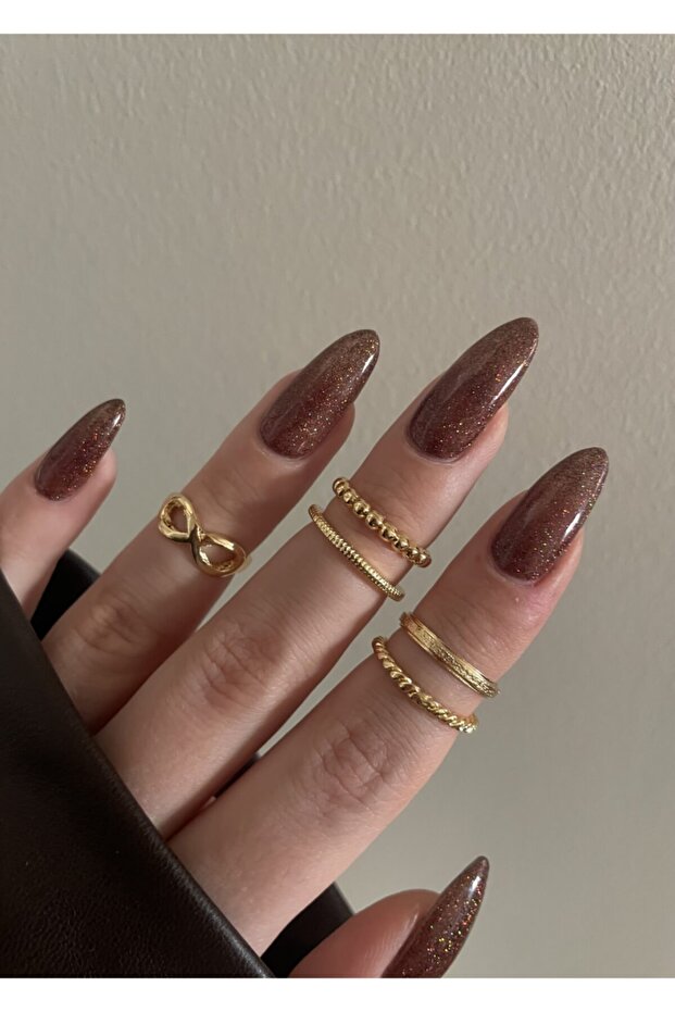 Set of 5 Joint Forever Rings