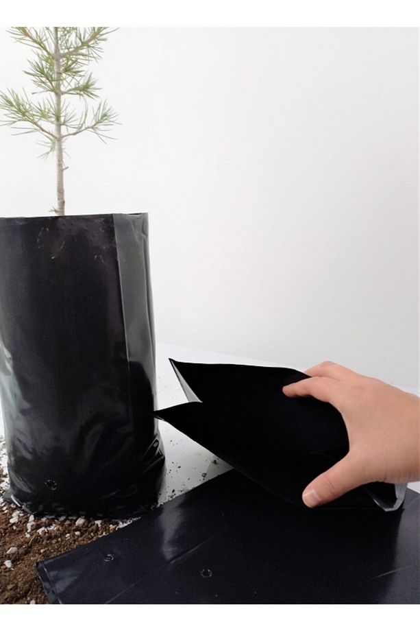 Fidan Poşeti 25 x 50 cm 2 kg 36 Adet Fide Torbası - 2