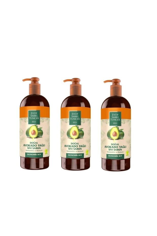 Natural Avocado Oil Liquid Soap 750 ml X 3 Pieces