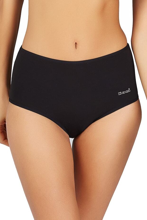 Kadın Siyah Basic Maxi Külot Bk0636901siya - 2