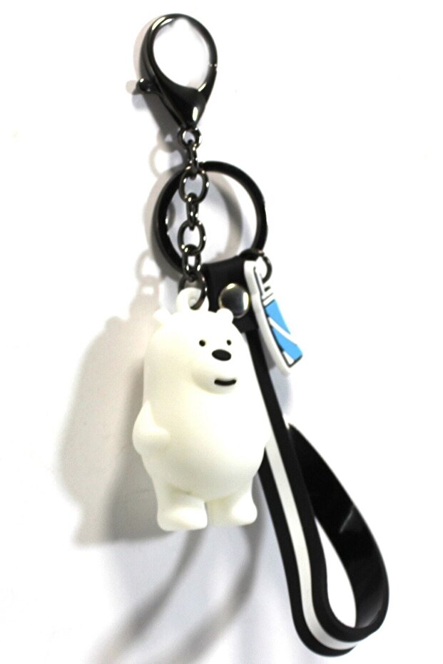 We Bare Bears - Ice Bear Keychain - 2
