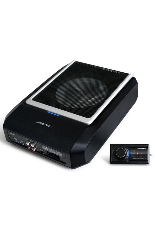 Pwd-x5 440 Watt Koltuk Altı Subwoofer + 4 Kanal Dsp Amplifikatör - 1