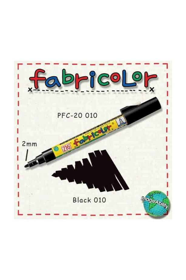 Fabricolor Örtücü Kumaş Boyama Kalemi SİYAH - 1