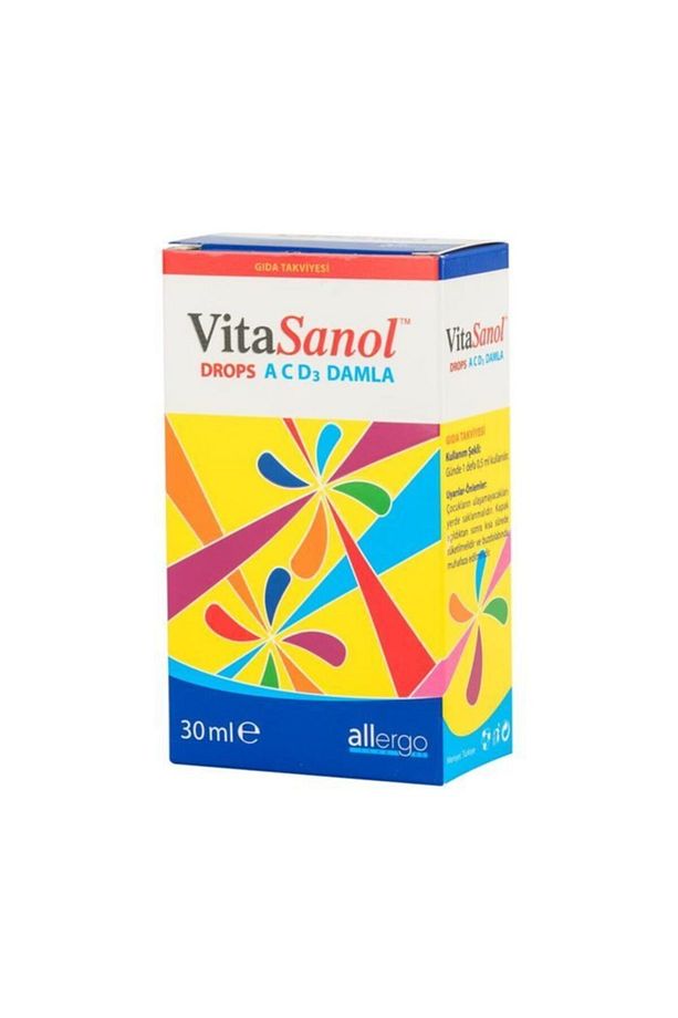Vitasanol Vitamin Drops Acd 30 ml Damla 12/2024 - 1