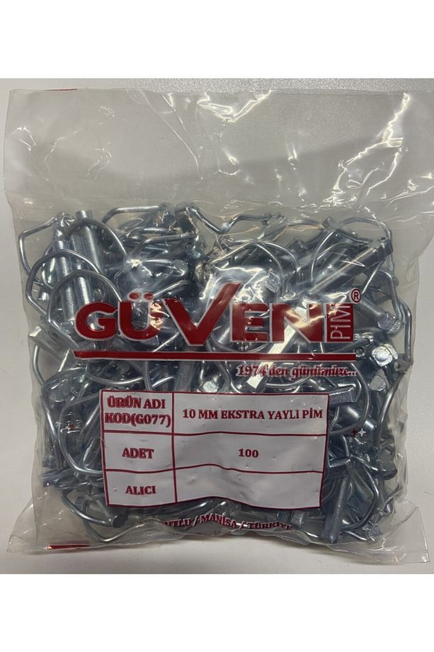 10 Mm Yaylı Pim (100 ADET) - 2