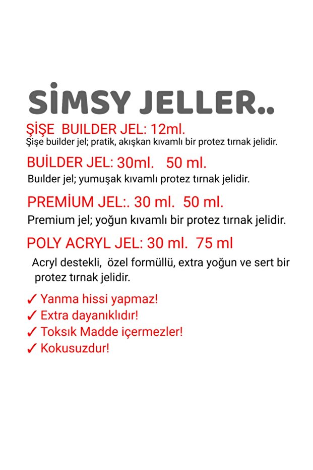 Poly Nude Jel 30 ml - 2