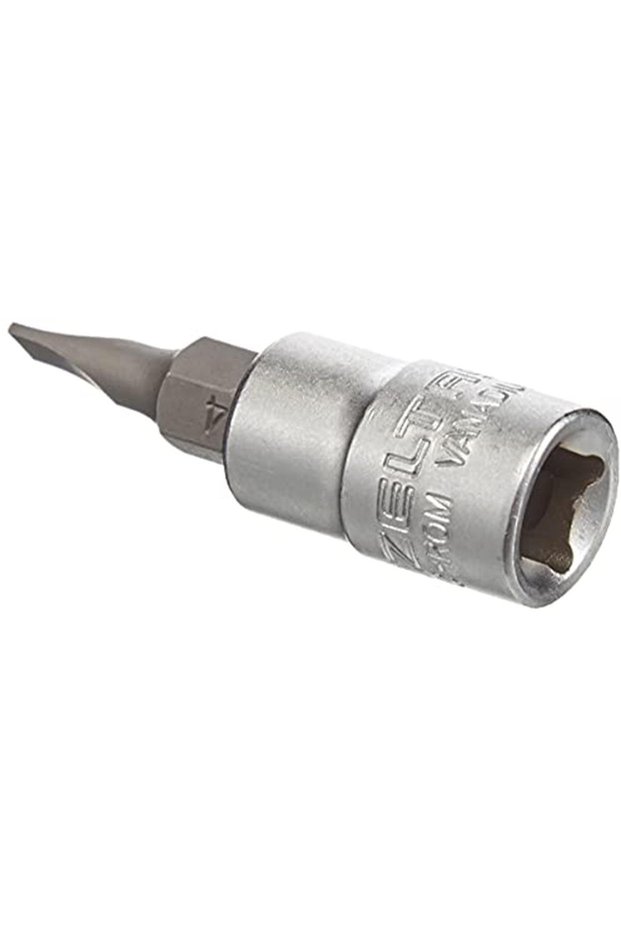 Brand: Izeltaş 1107061404 1/4" Flat End Socket Wrench, Chrome, 4 mm Category: Wrenches