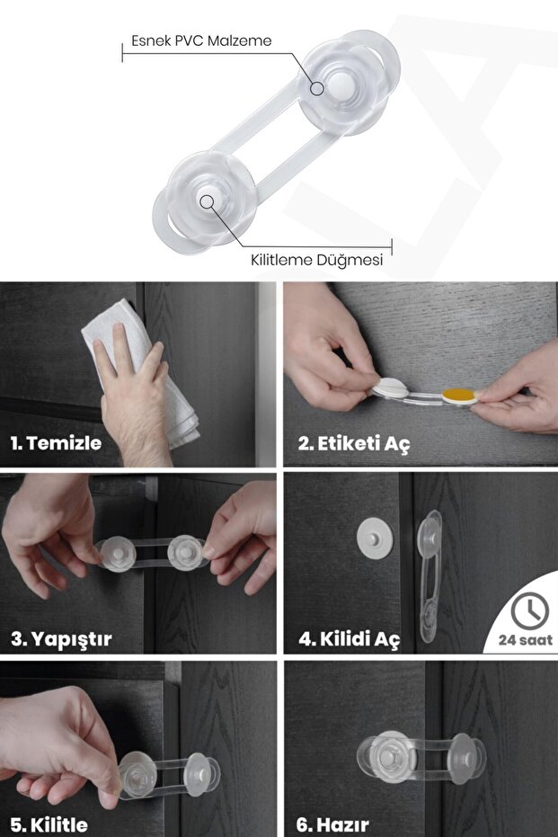 10 أقفال صغيرة متعددة الأغراض - 3