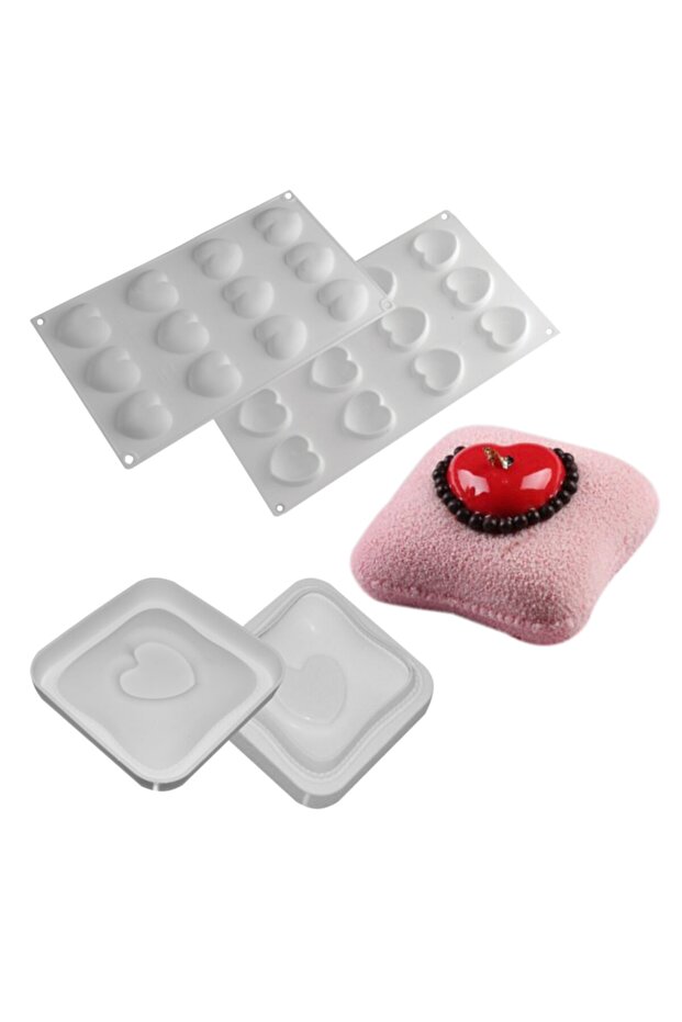 Ruby Love Silicone Cake - Mold - 1