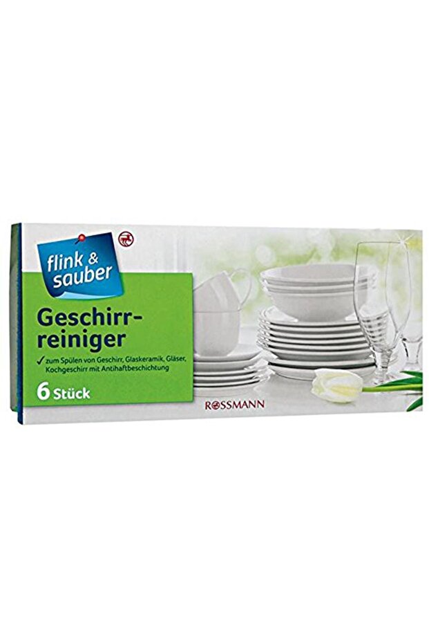 Brand: Flink & Sauber Dish Sponge 6 Pieces Category: Background Curtain