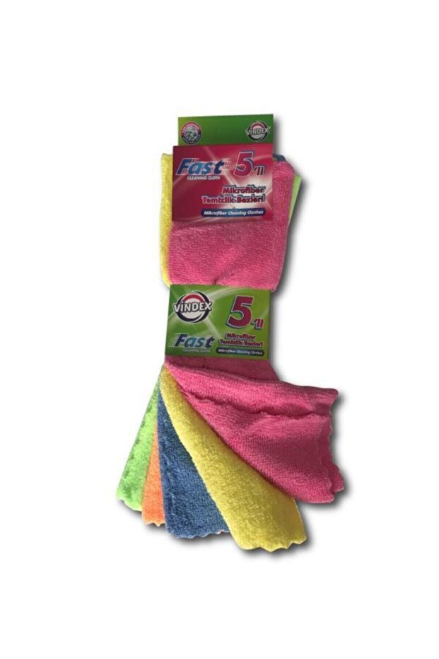 Fast Microfiber Cleaning Cloth Set of 5