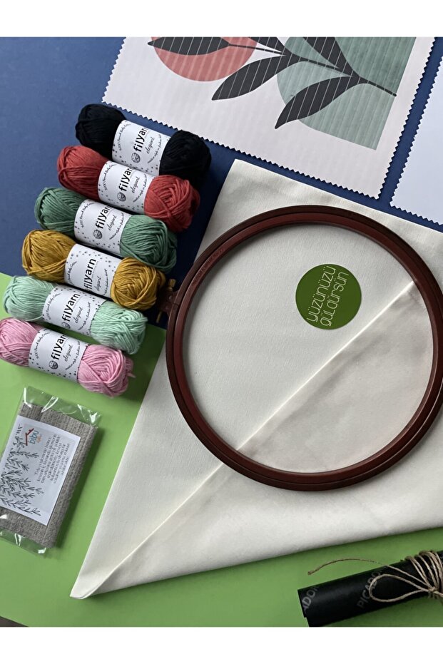 Kırlent Punch Seti ( Iğnesiz Devam Seti ) - 3