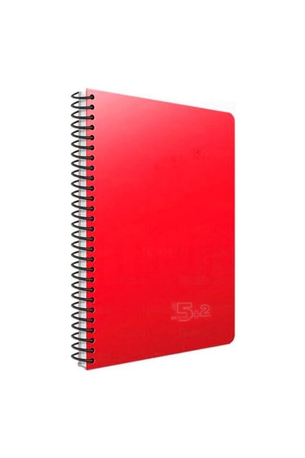 غطاء بلاستيكي حلزوني من Bx Notes مع فاصلA4 180 Yp 5+2 5036