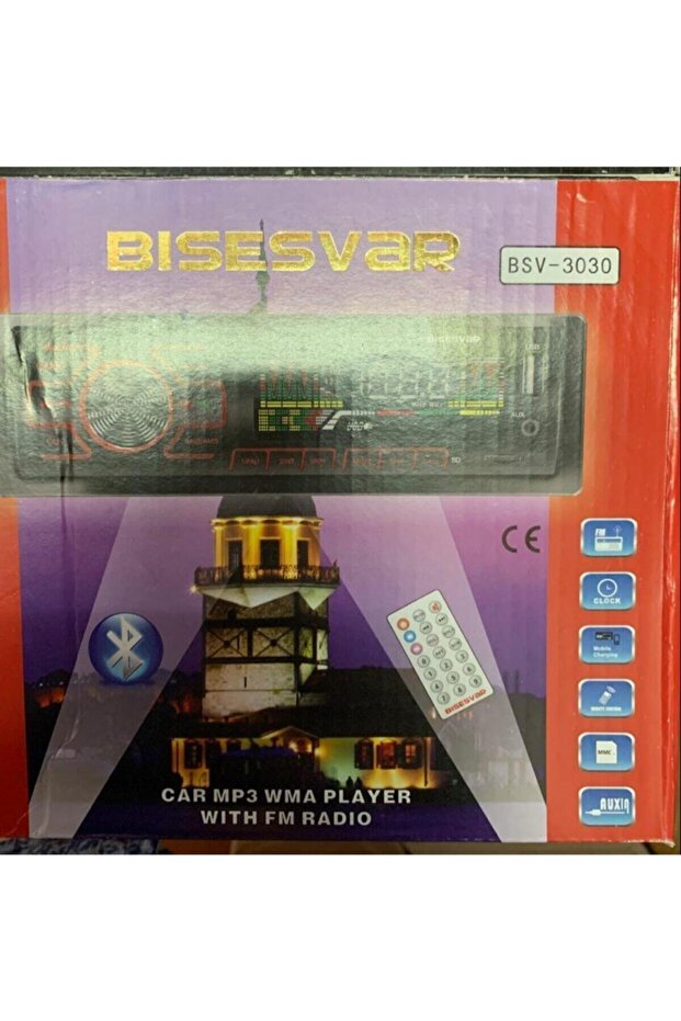 Bluetoothlu Araç Teyp Bsv-3040 - 2