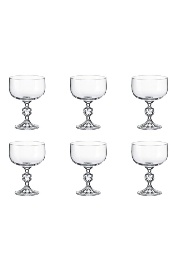 Bohemia Crystal Crystal Claudia Ice Cream Snack Bowl 6 Pieces 200 ml Clx-b40149-200