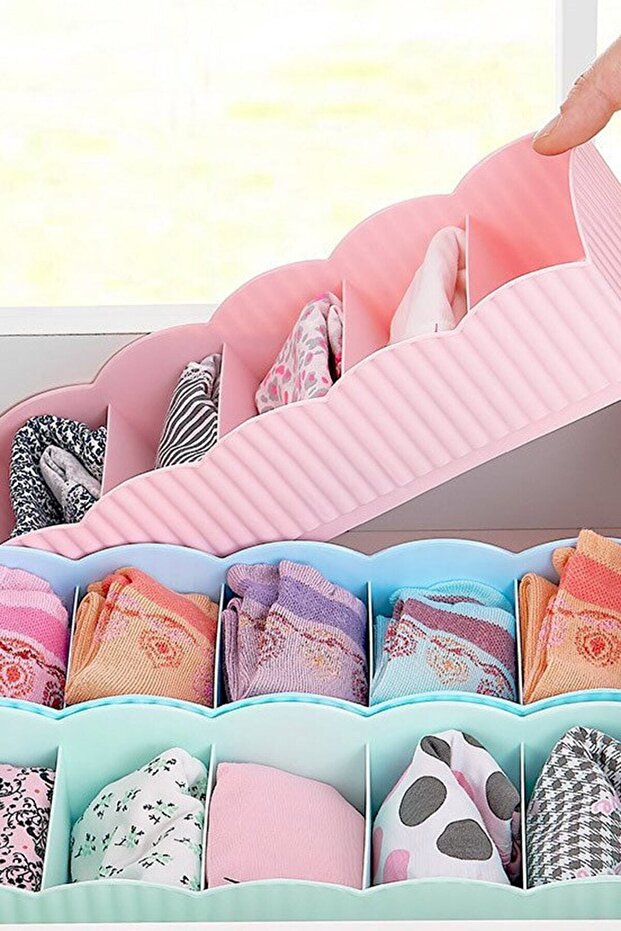 Sd-4160 Çorap Sepeti Asorti - 1