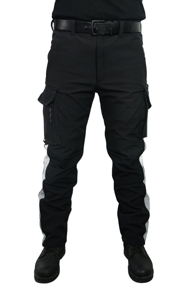 Softshell Pantolon Oslo Model Su Ve Rüzgar Geçirmez Siyah - 3