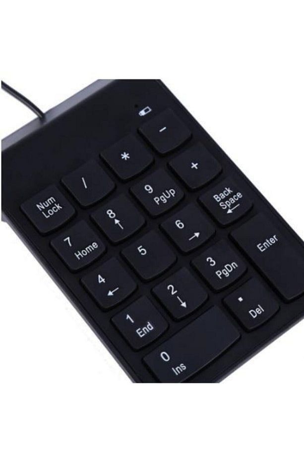 Kablolu Numpad Kablolu Sayısal Tuş Takımı Numeric Klavye - 2