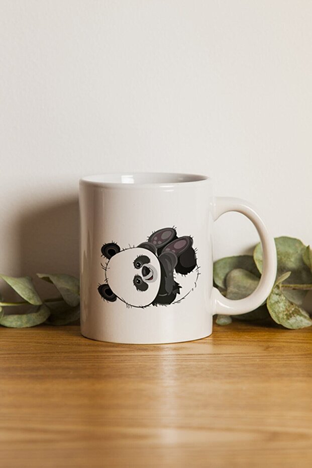 Porcelain - Cute Panda Design Mug - Machine Washable
