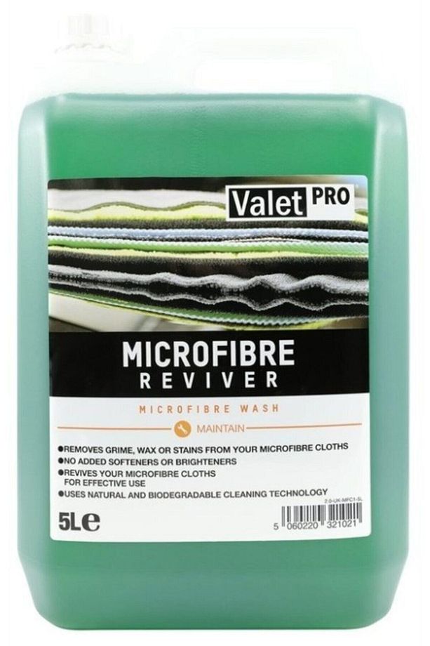 Microfibre Reviver Mikrofiber Bez Yıkama Şampuanı 5lt. - 1