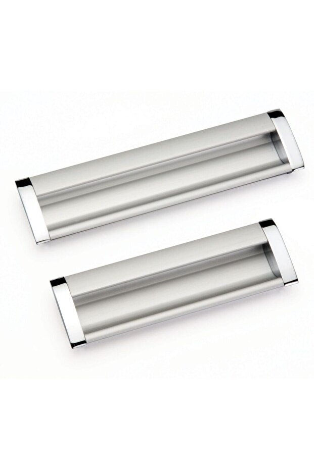 Bambu Gömme Kulp Mat-krom 160 Mm ( 2 Adet ) - 1