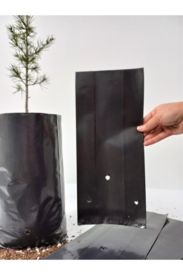 Fidan Poşeti 22x40 Cm 1 Kg Fide Torbası Fidan Torbası - 1