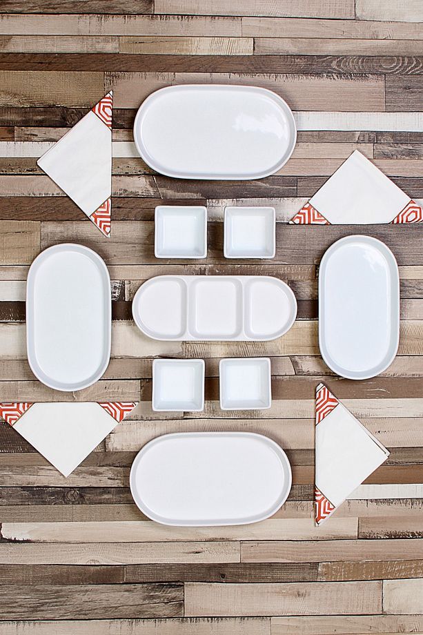 9 Parça Minimal Kahvaltı Takımı - 1